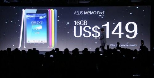 Computex 2013: ASUS Memo Pad HD 7 8GB Just $129. 16GB Version Priced At $149
