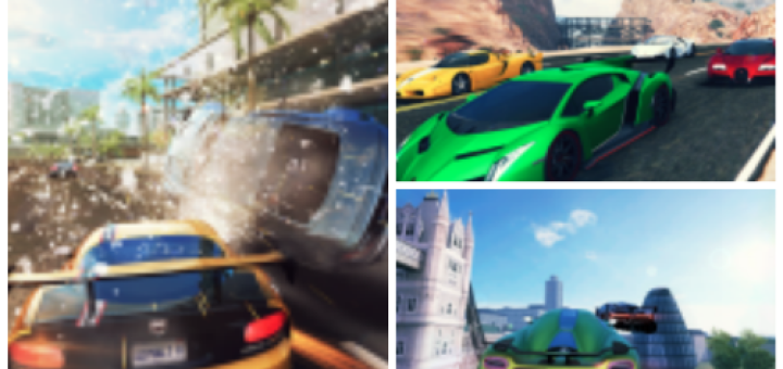 Asphalt 8: Airborne images