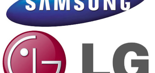 LG and Samsung logos