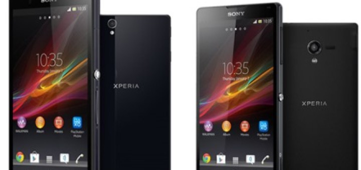 Sony Xperia Z and Xperia ZL