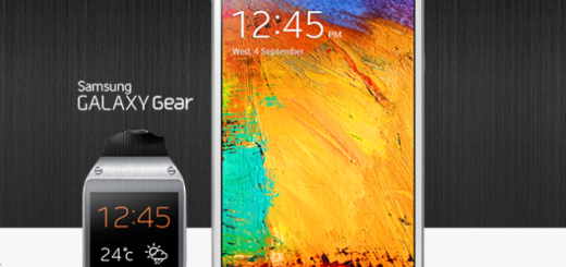 Galaxy Gear and Note 3