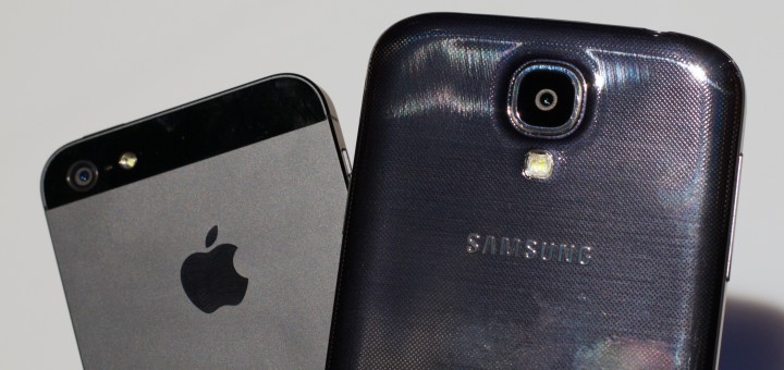 iPhone 5 vs Galaxy S4