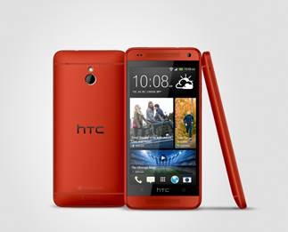 Red HTC One Mini embracing UK retails 