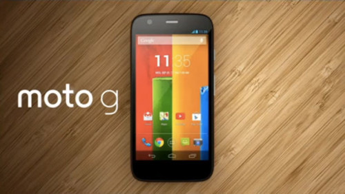 Moto G Available in UK
