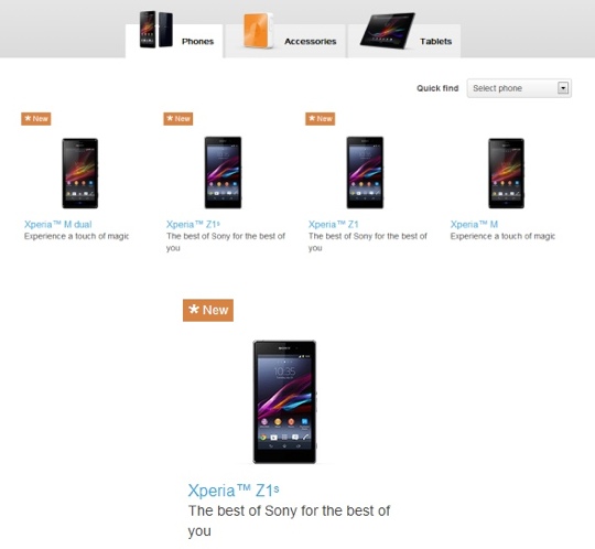 Sony Xperia Z1S Release Date Rumored