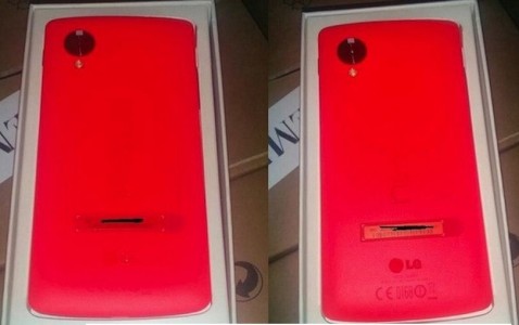 Nexus 5 Might Come in Red Coat