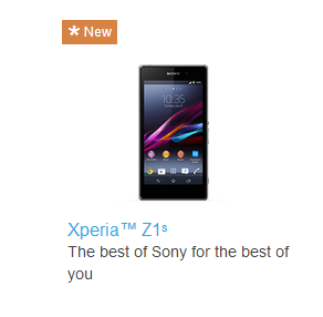 Xperia Z1s - Set for a T-Mobile Release