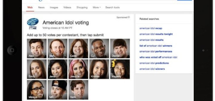Google and FOX to Launch American Idol Second Screen Experience