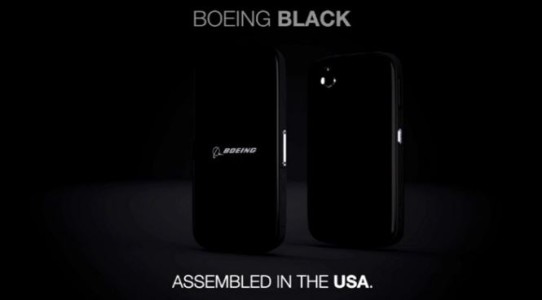 Boeing Black Android Smartphone with High Security and Self-Destruction