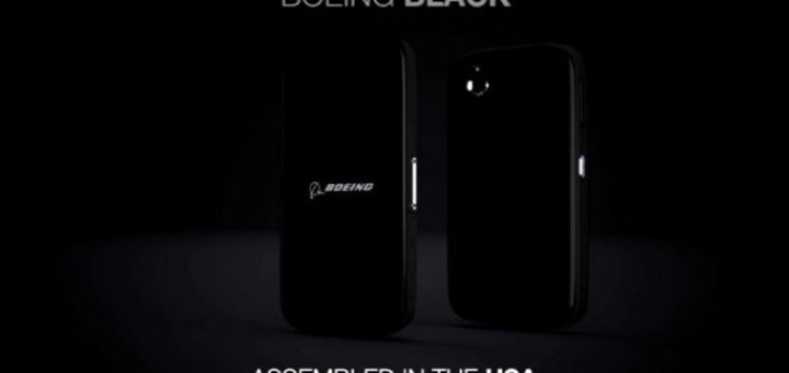 Boeing Black Android Smartphone with High Security and Self-Destruction