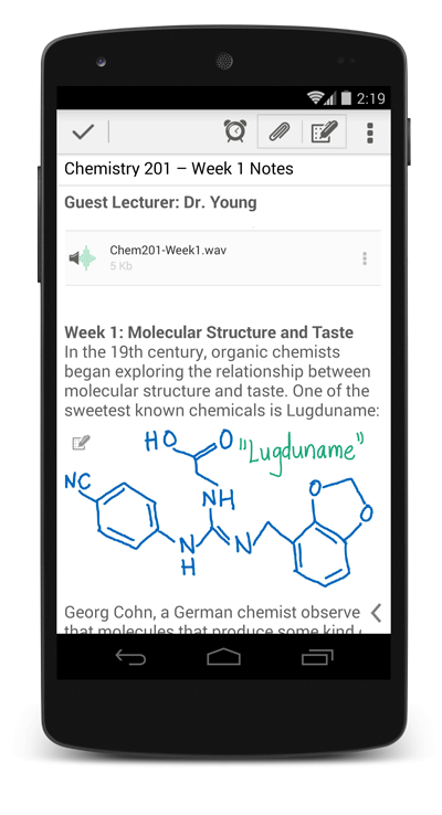 Evernote for Android Gets Updated; Enyoy Fluid Handwriting Experience and More