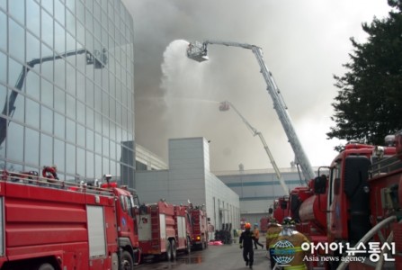 Fire at Samsung’s Partner Factory