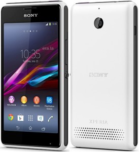 Sony Xperia E1 - Currently Available in India