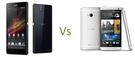Xperia Z2 versus HTC One