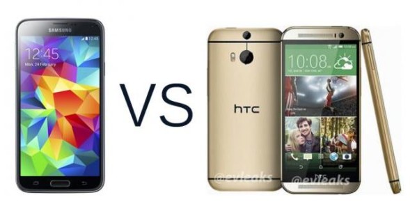 Samsung Galaxy S5 vs HTC One