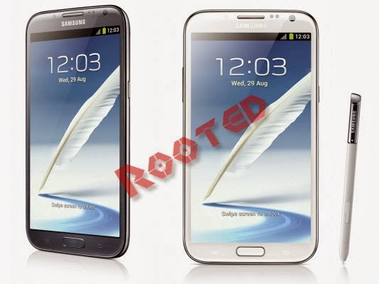 Root Galaxy Note 2 on Android 4.4.2 XXUFND3 Firmware