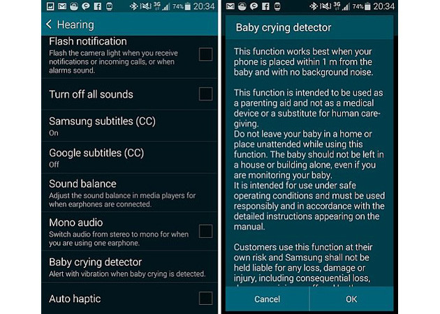 Samsung Galaxy S5 has Baby Monitoring Feature Built into its Software