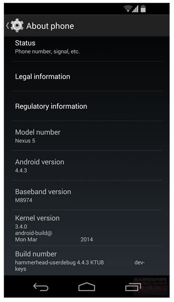 Android 4.4.3 Rumored to Arrive in the Following Weeks, in Dogfooding Stage for Now