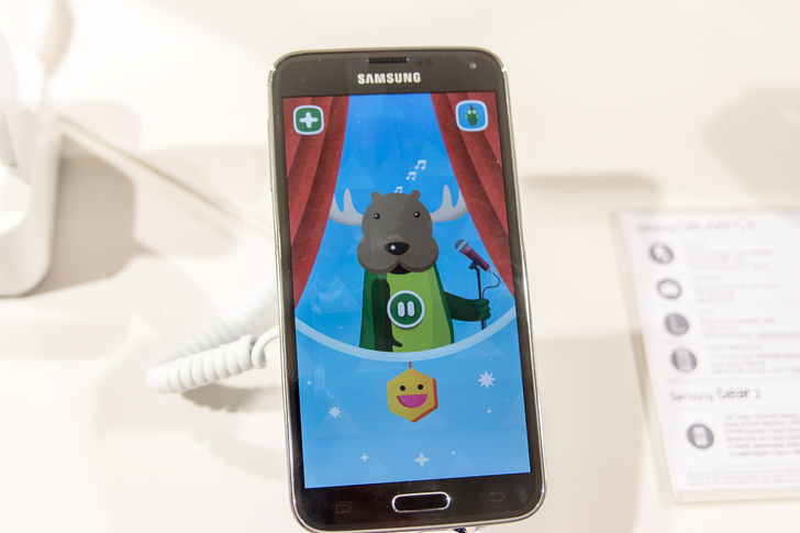 Galaxy S5: Apps from Samsung Kids Mode