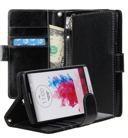 LG G4 Cover Flip Folio Wallet