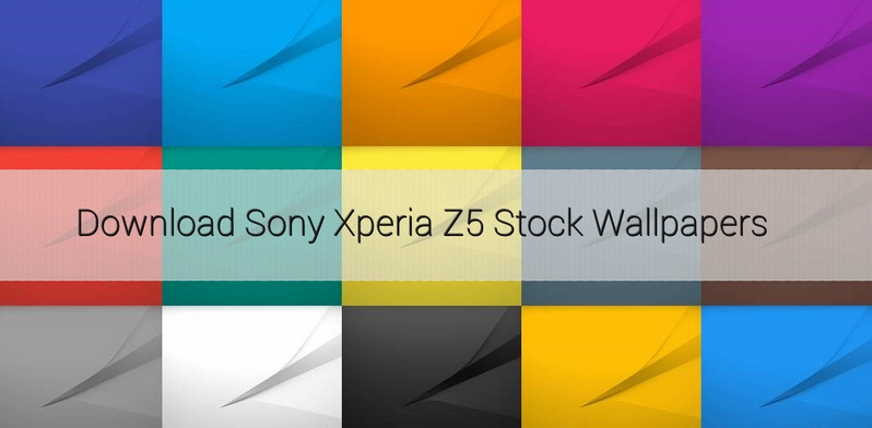 Download Sony Xperia Z5 Stock Wallpapers On Any Android Device Android Flagship