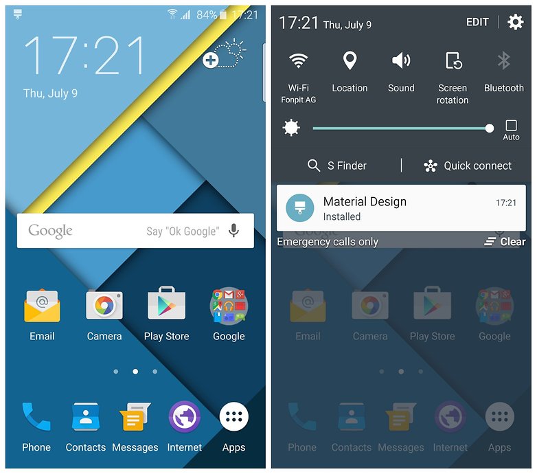 Turn Samsung Galaxy S6 into a Nexus-like device