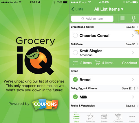Grocery IQ, The Best Grocery Shopping List Android App • Android Flagship