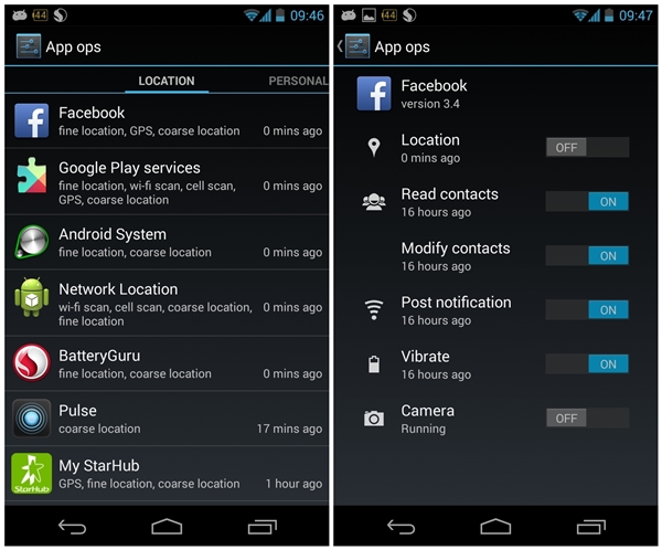 How to Change the Android App Permissions with App Ops