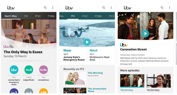 Stream live, Get Exclusive Videos and Shows with ITV Player • Android ...