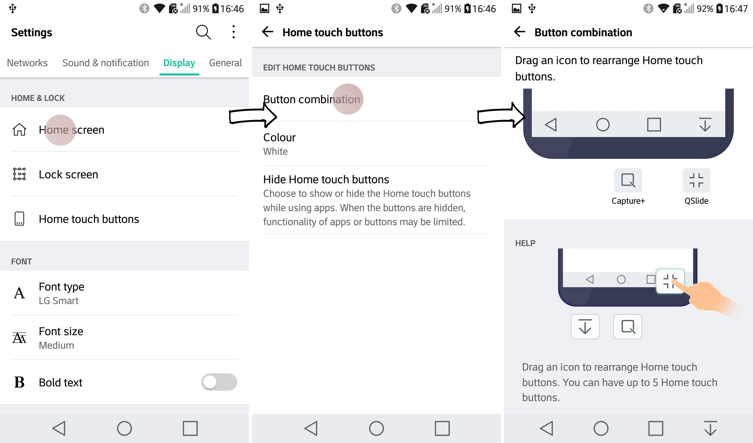 How to Customize LG G5 Navigation Buttons
