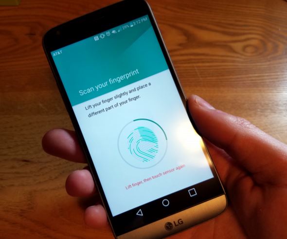 How to Unlock LG G5 with your Fingerprint