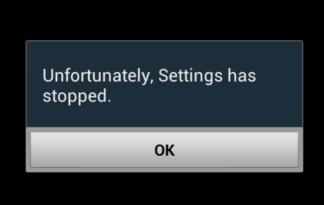 Fix Samsung Galaxy S7 “Unfortunately, Settings has stopped” Error