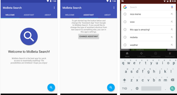 Try out MoBeta Assist, the New Search Assistant on Android N