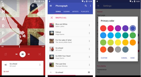Phonograph – your New Android Default Music Player