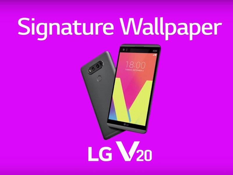 Android Flagship Take Lg V20 Signature Wallpapers Android Flagship