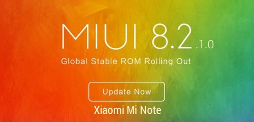 Flash MIUI 8.2.1.0 Global Stable ROM on Xiaomi Mi Note