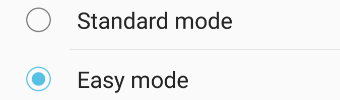 How to Enable Easy Mode on the Samsung Galaxy S8 • Android Flagship