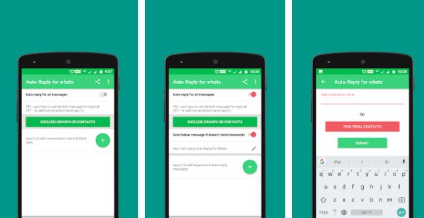 Send Auto Reply Messages on WhatsApp with Auto Reply App