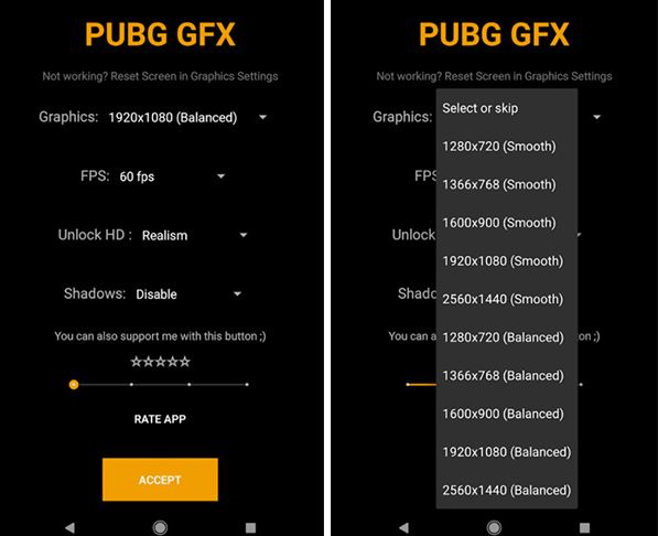 Android Flagship Control Graphics Settings On Pubg For Android - android flagship control graphics settings on pubg for android android flagship