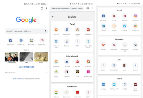 Enjoy New Explorer UI in Chrome for Android • Android Flagship