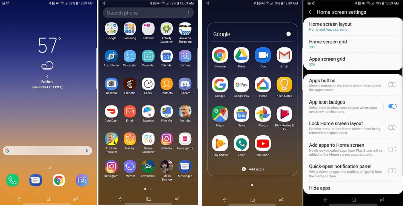 Take Samsung Experience 10 Launcher on your Note 8