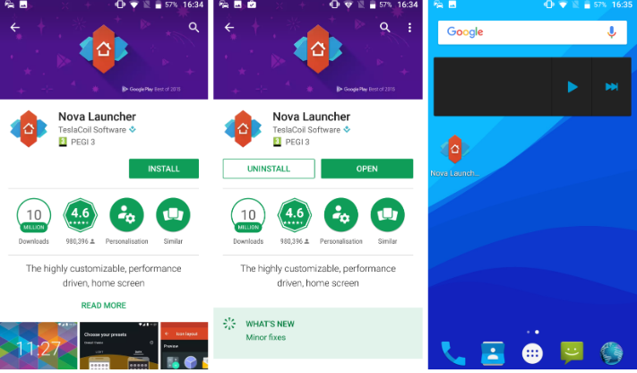 Get Rid of the Space-consuming Google Search Bar on Stock Android