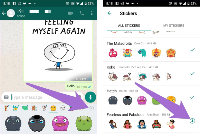 Android Flagship New WhatsApp Sticker Pack How to Add New