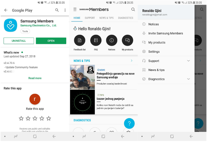 Sign Up to Galaxy S8 One UI 9.0 Pie Beta Program