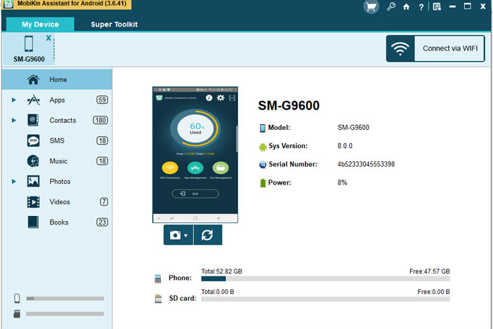 Learn to Transfer Books between your Samsung Device and Computer