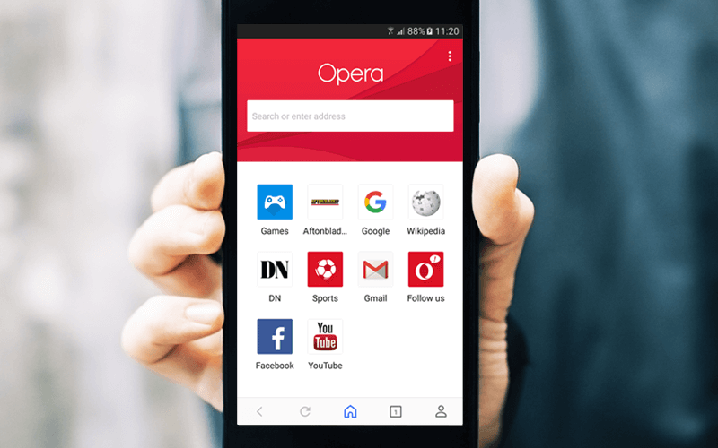 How to Set Default Homepage on Opera