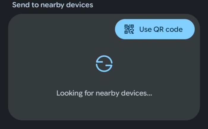 how to use Quick Share on Android
