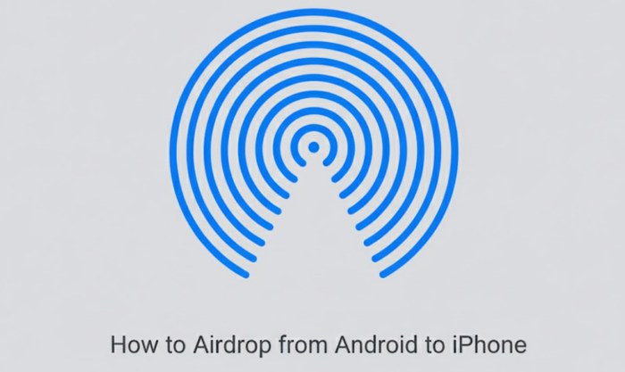 airdrop android to iphone