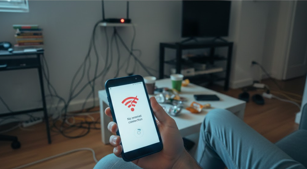 Android not connected to Wi-Fi